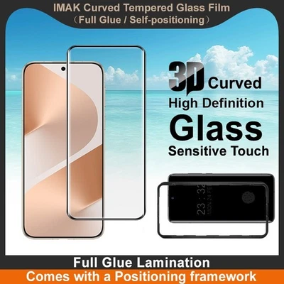 Película de vidrio templado de cubierta completa IMAK 3D + Herramienta para Huawei Pura 80 Ultra / 80 Pro+ Foto 1 de 4