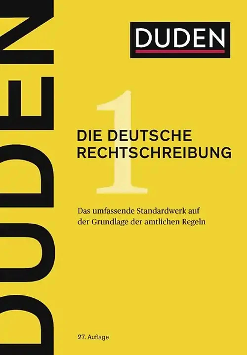 Duden – Die deutsche Rechtschreibung - Bild 1 von 1