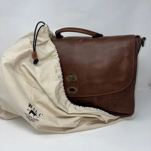 Neu mit Etikett Will Leather Goods Kent Umhängetasche, cognac - Bild 1 von 23