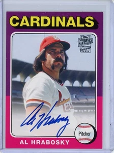 Al Hrabosky 2013 Topps Archives favoritos de los fanáticos automático FFA-AH Cardinals - Imagen 1 de 2