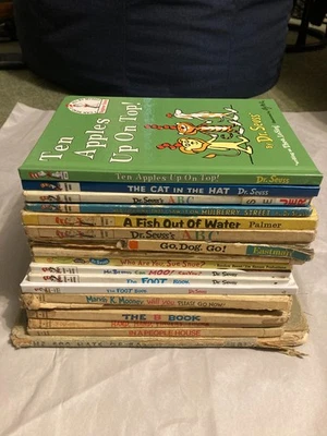 Dr. Seuss Beginner Readers Children’s Books Lot of 18 Vintage And Modern - Image 1 of 3