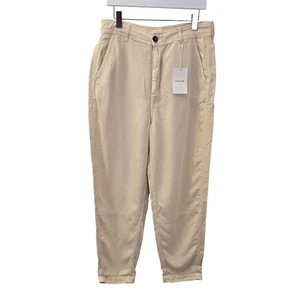 NWT Everlane The Tencel Relaxed Chino Pant in Parchment Size 10 - Picture 1 of 6