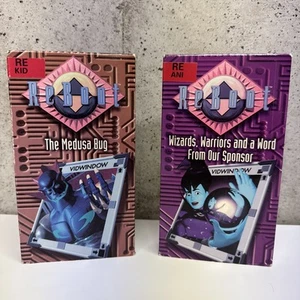 ReBoot: The Medusa Bug + Wizards Warriors a word from our sponsors (1994 VHS)Vtg - Picture 1 of 10