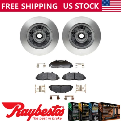 前套件制动转子和轮毂及陶瓷刹车片适用于 2002 年林肯 Blackwood — 第 1/4 张图片