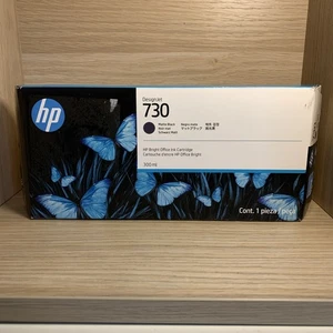 Neu 2026 HP 730 (P2V71A) Mattschwarz DesignJet Tintenpatrone Neu im Karton versiegelt  - Bild 1 von 6