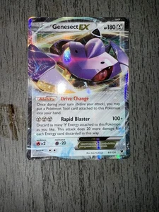 Pokemon TCG Genesect-EX 64/124 Fates Collide Holo NM - Picture 1 of 2