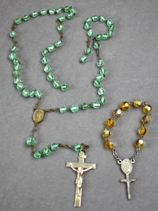 2 Vintage Catholic Rosaries - Picture 1 of 6