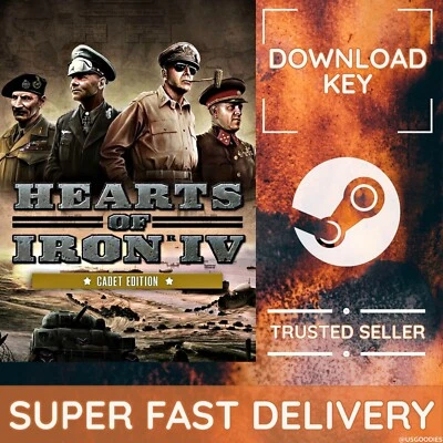 Hearts of Iron IV: Cadet Edition - [2016] PCGAME STEAM ACTIVATION 🔑 🚀 - Bild 1 von 4