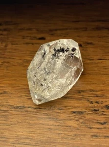 Herkimer Diamant DT wasserklar Quarz Kristall New York tolle Größe für Anhänger - Bild 1 von 6