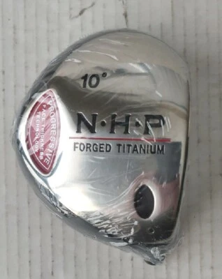 N-H-P FORGED TITANIUM 10* PROGRESSIVE FACE GOLF DRIVER THICKNESS TECHNOLOGY  NEW - Image 1 of 4