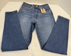 NWT Levi's Wedgie Skinny Jeans High Rise Size 00 Waist 24" - Picture 1 of 5