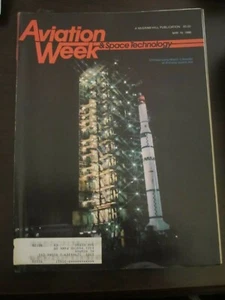 Aviation Week Space Technology Magazine May 1986 Chinese Long March 3 Booster A - Picture 1 of 1