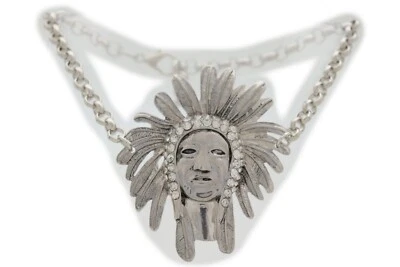 Nova Bota Feminina Corrente de Prata Pulseira Ocidental Sapato Berloque Índio Americano Boêmio - Imagem 1 de 4