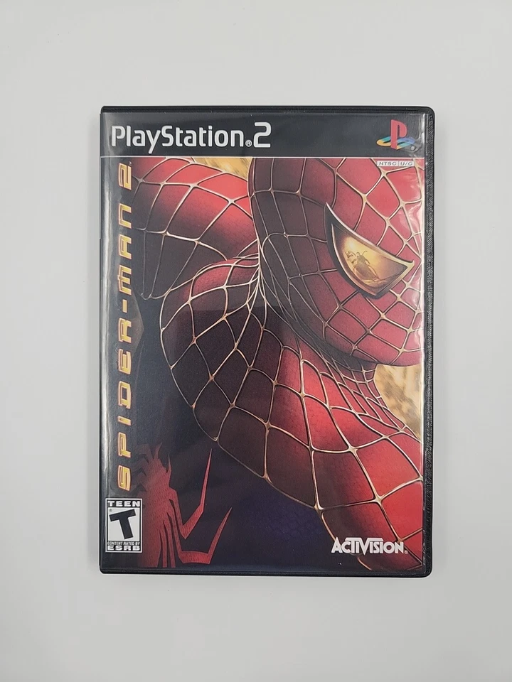 Spider-Man 2 PS2 PlayStation 2 Complete CIB - Image 1 of 4