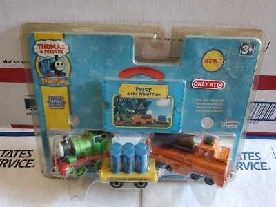 Thomas and Friends Take N Play PERCY & THE WHARF CARS 3 PACK READ - Image 1 of 4