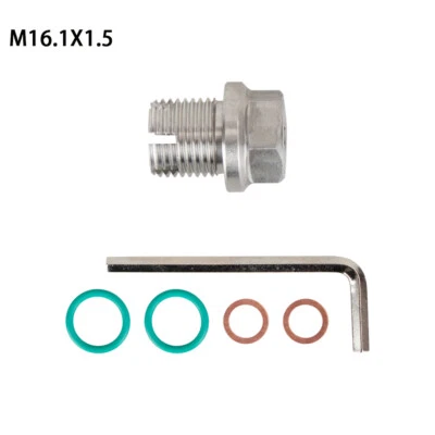 M16.1X1.5 Self Tapping Oil Pan Thread Repair Kit Oil Drain Plug with O-Ring - image 1 of 4