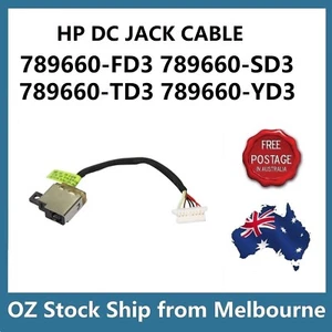 DC Power Input Jack with Cable For HP 789660-FD3/SD3/TD3/YD3 - Picture 1 of 6