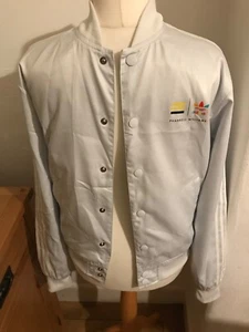 Chaqueta deportiva Adidas Pharrell Williams blanca hielo abotonada para hombre talla M - Imagen 1 de 10
