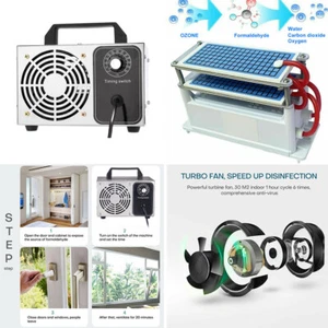 US Ozone Generator Machine Commercial Industrial Air Purifier Ionizer Ozonator - Picture 1 of 19