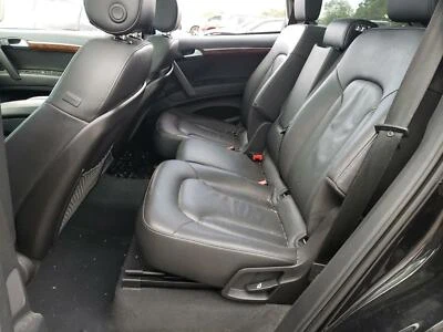 Conjunto de asiento de tercera fila para Audi Q7 2013-2015 cuero negro OEM envío gratuito Foto 1 de 4
