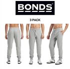 Bonds Mens Originals Skinny Trackie Pants Wide Stretch & Convenient 3 Pack Avkti