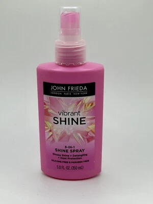 John Frieda Vibrant Shine 3 en 1 Shine Spray 5.0floz Nuevo Foto 1 de 2