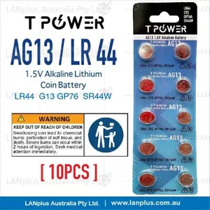 Brand New 10x AG13 LR44 LR44H 357A EXP 2027 1.5v Alkaline Batteries Mel - Picture 1 of 3