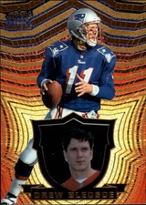 1997 Pacific Invincible Football Card #86 Drew Bledsoe