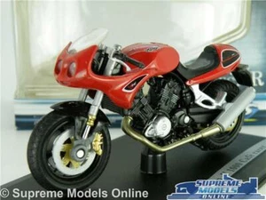 VOXAN V 1000 MODEL MOTORBIKE CAFE RACER 1:18 SCALE RED SOLIDO MOTOR BIKE CYCLE K - Picture 1 of 4