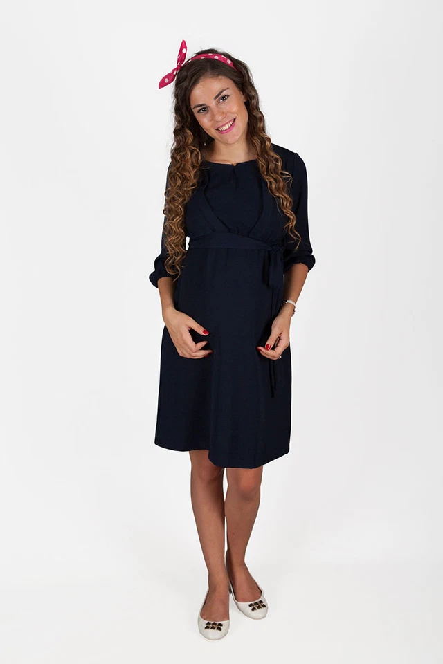 Umstandsmode Umstandskleid Schwangerschaftskleid mit Stillfunktion Woman NEU - Bild 1 von 2