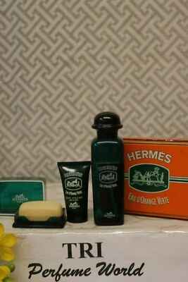 Туалетная вода для мужчин EAU D'ORANGE VERTE от Hermes (4 шт. НАБОР) - Изображение 1 из 3