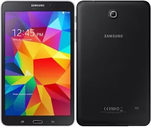 Samsung Galaxy Tab 4 16GB - SM-T330 - Wi-Fi 8.0" Display Black and White Tablet - Picture 1 of 4