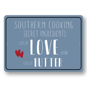 Southern Cooking Metal Sign - Picture 1 of 4