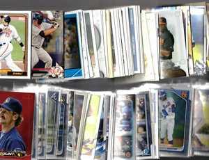 MLB Baseball 1000 Card Lot - rookies-stars mostly COMMONS GREAT LOT OLD & NEW - Picture 1 of 9