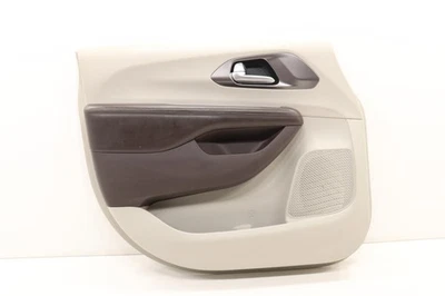 Chrysler Pacifica 2017-2018 panel de moldura de puerta delantera izquierda OEM 5RP553D2AG marrón_elg2 Foto 1 de 4