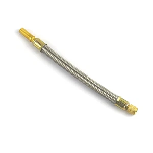 7in Flexible Air Tyre Valve Adaptor Motorcycle Auto Car Tire Stem Extender - Picture 1 of 11