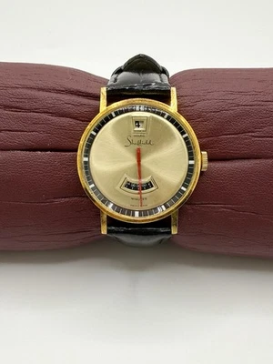 Reloj Pulsera Hombre Sheffield Jump Hour Cuerda Manual De Colección Foto 1 de 4