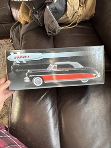 1952 HUDSON HORNET 2-TONE RED/BLACK 1:18 ACME OPENING HOOD  DOORS & TRUNK - Picture 1 of 8