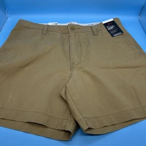 Levis XX Chino Authentic Shorts Mens Size W34 L6 Tan 100% Cotton - Picture 1 of 13