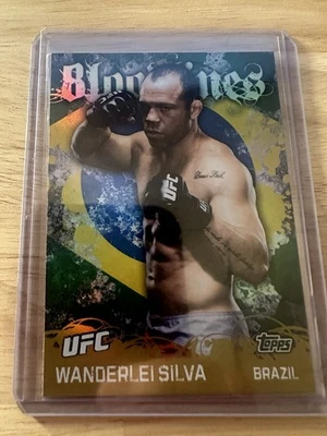 2010 Topps UFC #BL-4 Wanderlei Silva Bloodlines - Image 1 of 3