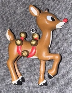 Hallmark Rudolph The Red Nosed Reindeer Jingle Bells Tree Ornament - Picture 1 of 3