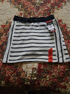 Jones New York Skort blau-weiß gestreifter Strick maritim Damengröße Medium "  - Bild 1 von 7