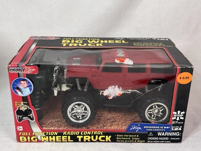 AUTO TRENDZ HUMMER H2 TOY TRUCK 1:24 SCALE Red MOTORIZED - Image 1 of 4
