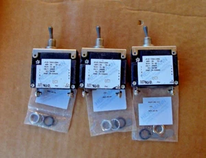 Heinemann JE15-T3AA11DAW Circuit Breaker 25A 250V, Trip Amps 31.25A, SET OF 3 - Picture 1 of 6