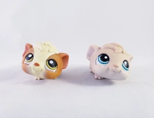 Littlest Pet Shop LPS Guinea Pigs #213 & #157 - Picture 1 of 12