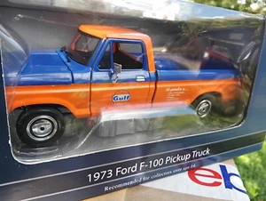  FIRST GEAR 1973 GULF OIL FORD F100 PICKUP TRUCK DIECAST  - Picture 1 of 4