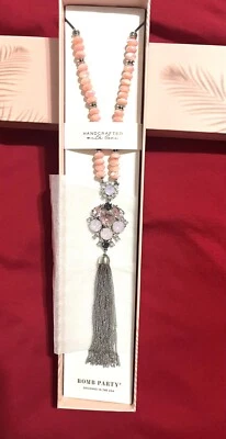 Bomb Party Pendant RBP6244 “She’s A Retro Diva” Mother of Pearl Silver Plating - Image 1 of 4