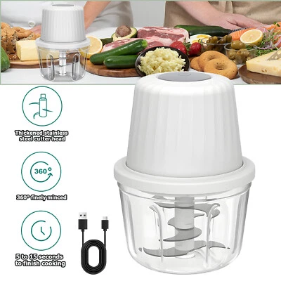 Elektrisch Multizerkleinerer Zerkleinerer Gemüsehacker 6 Klinge Fleisch Häcksler - Bild 1 von 4