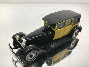 RIO ITALY BUGATTI ROYALE TYPE 41 1928 -BLACK+YELLOW 1:43- GOOD - 466 - Imagen 1 de 5