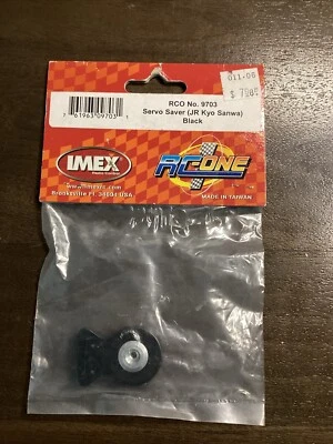 Imex - RC One - Servo Saver ( JR , KYO , SANWA ) - Black - RCO9703 - New - Image 1 of 4